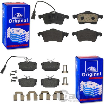 ATE BREMSBELAGSATZ SET VORNE+HINTEN passend für VW TRANSPORTER BUS BULLI T4