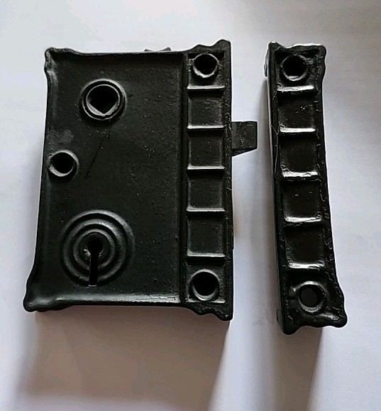 Interior Rim Decorative Interior Rim Lock Reversible Restored | eBay