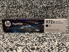 HP 972X Black High Yield Genuine Ink Cartridge F6T84AN Date: January 2026