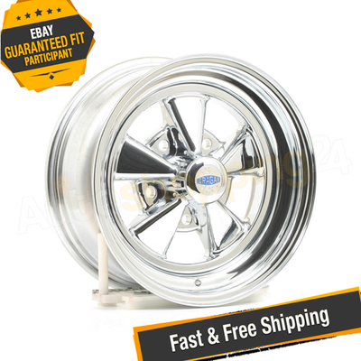 Cragar 15x7 0 5x139.7 90.93 08/61 S/S Super Sport Chrome Plated 