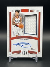 2024-25 National Treasures Clutch Factor Signatures ANFERNEE SIMONS/49 #CFS-SIM