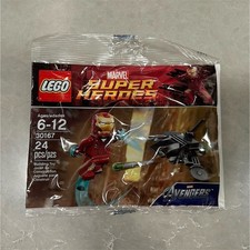 LEGO Iron Man vs. Fighting Drone 30167 24 Pieces Complete Set