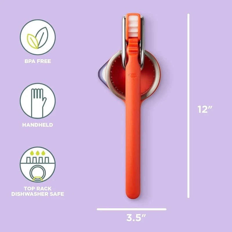 Exprimidor de doble engranaje de acero inoxidable extractor portátil frutas cócteles recetas nuevo Foto 3 de 4