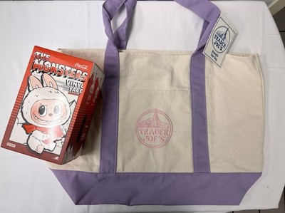 Trader Joe s Tote Bag Lavender 2026 Spring Limited Edition Free Shipping