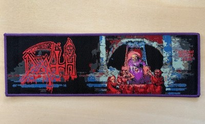 DEATH - Scream Bloody Gore - Woven Sew On Patch