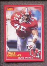 1989 Score #162 - Tony Casillas