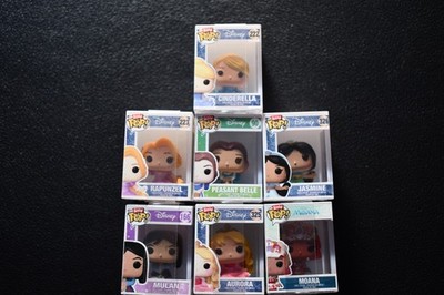 Bitty Pop Funko Princess (7 lot)