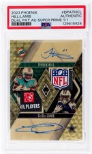 2023 Phoenix Lamb Hill Dual Patch Auto Gold Vinyl 1/1 Psa Authentic