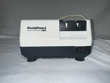 CHEFS CHOICE Model 300 2 Stage  Electric Diamond Hone Knife Sharpener Tested 