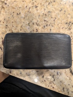Louis Vuitton Authentic Black Navy Blue Epibwallet