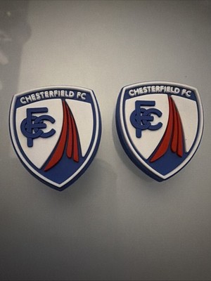 2 X Chesterfield F.C. Schuh Charms kompatibel mit Crocs - Kostenlose Lieferung  