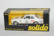 1970's Solido Peugeot 504 Coupe V6, with Box
