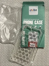 Ouba Premium And Protective Phone Case For iPhone 14 Max - Clear Bubbled Case