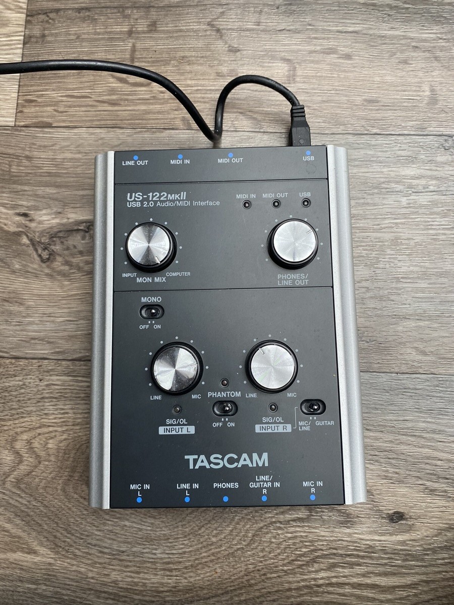 Tascam US-122 Mk II USB 2.0 audio/MIDI interface | eBay