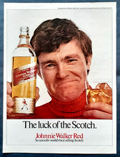 Vintage Johnnie Walker Scotch advertisement 1...