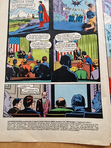 SUPERMAN BATMAN 1970 - 1985 EHAPA zur AUSWAHL - Picture 528 of 550