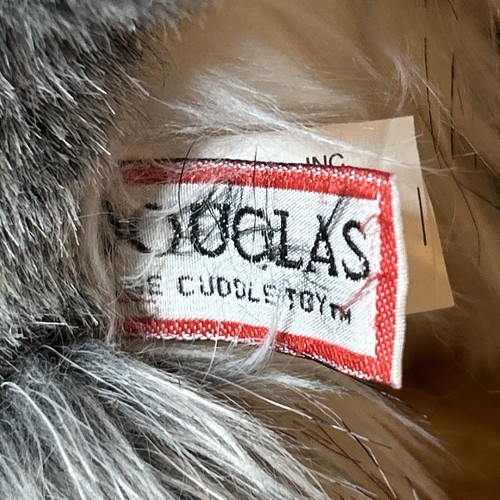 Douglas Cuddle Toy Fritz Schnauzer Gray Dog Plush Realistic #2028 Best in Show - Picture 7 of 12