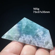 New 100% natural feather fluorite, free-form rainbow fluorite, very beautiful