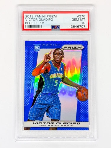 2013-14 Panini Prizm Blue Prizm #276 Victor Oladipo RC PSA 10 Orlando Magic
