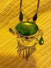 Silver, Tribal Necklace and pendant Malachite? — photo 8