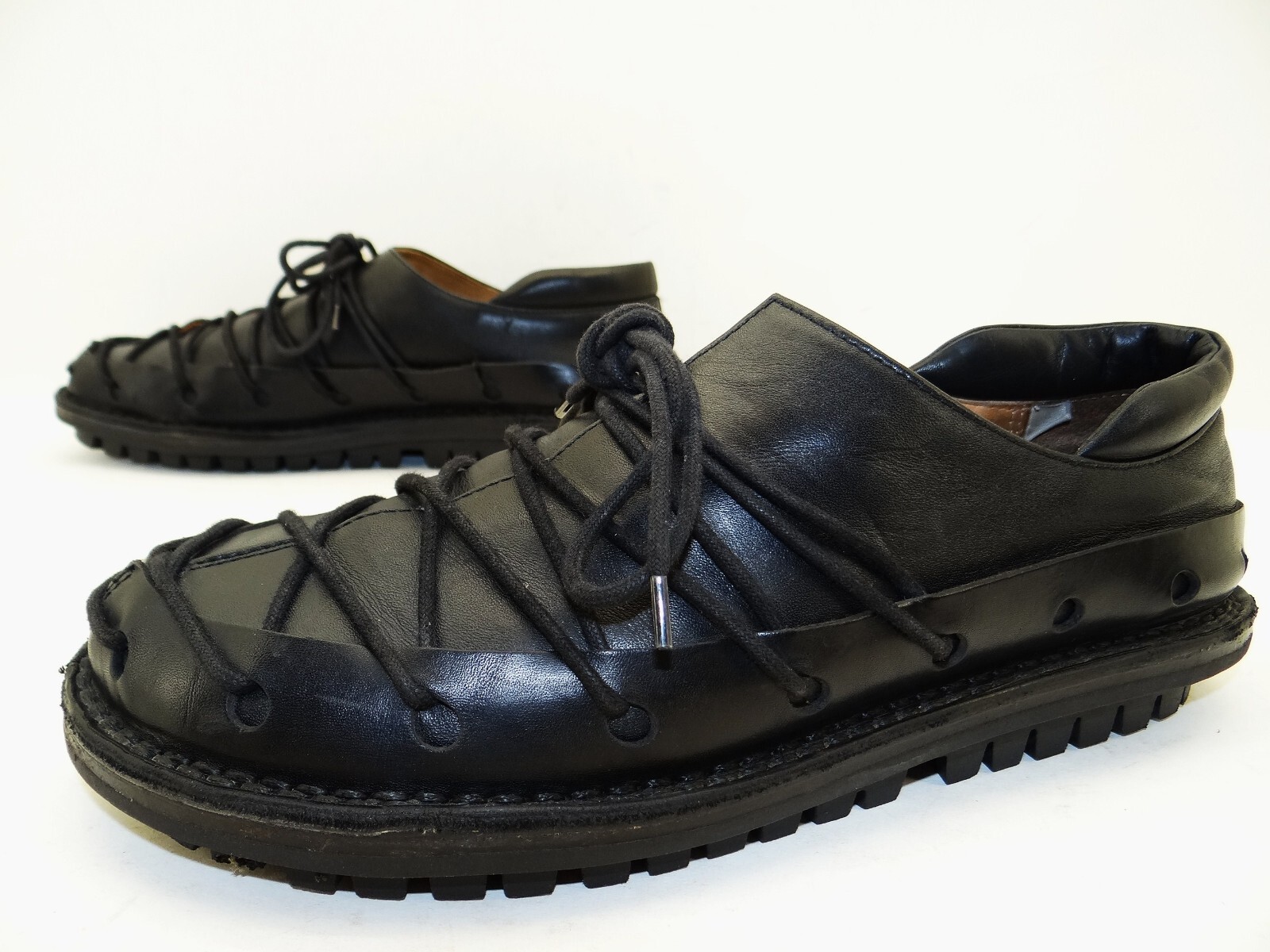 Trippen Schnürschuhe Halbschuhe Laufschuhe Herren Schuhe Leder Gr.42