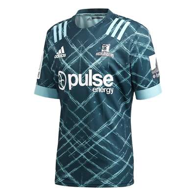 Adidas Highlanders Alternate Primeblue Herren Super Rugby Shirt - UVP 70,00 £