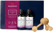 Coffret Cadeau Huile De Massage BIO the Couples Box Kit - Set 2 X 50Ml Huiles & 