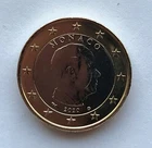 MONACO - 1 € Euro circulation coin 2020 uncirculated coin
