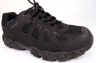 Thorogood Womens Crosstex Low Soft Toe Comfort Sneaker, Size 10.0 WIDE, Black
