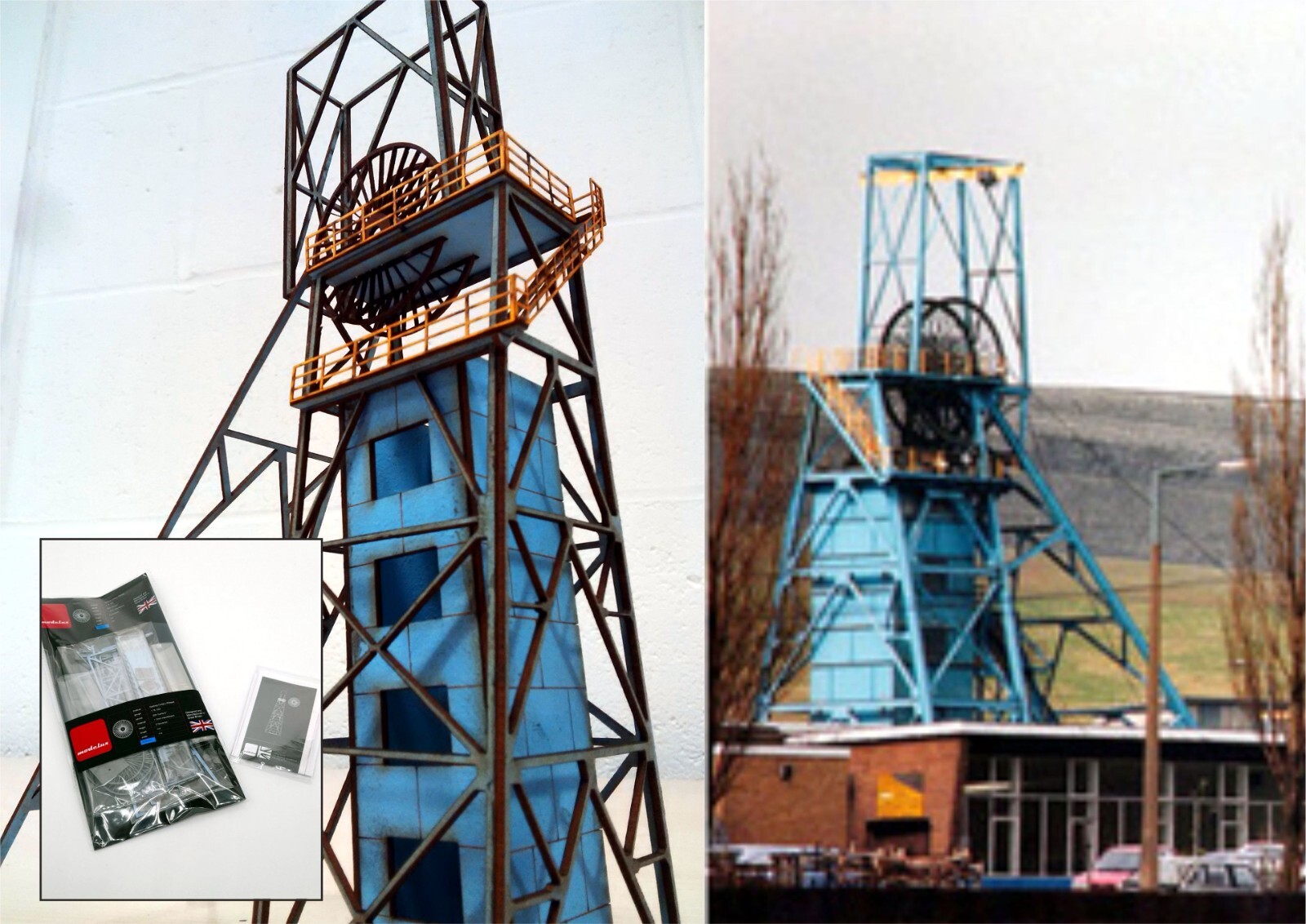 OO Gauge Gedling Mine Pit Head