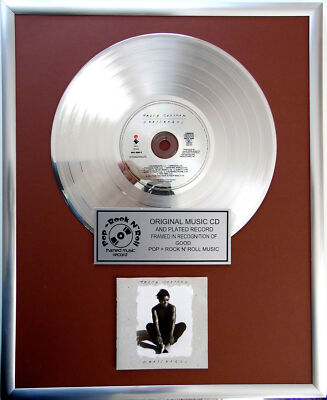 Tracy Chapman Cross Roads original CD/Cover +12'' gerahmt goldene Schallplatte