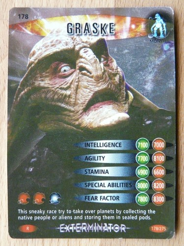 DOCTOR WHO Battles In Time Trading Cards EXTERMINATOR 1 to 273 COMMON & RARE BBC - Picture 89 of 140