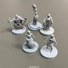 LOT 5 HEROES Figure For Dungeons  Dragon D D Toys Marvelous Miniature K