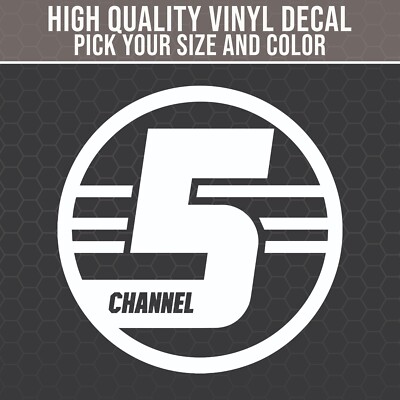 Tim & Eric Decal, Channel 5 Car, Truck Decal, Awesome Show, Steve Brule Decal
