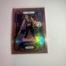 2024 Panini Prizm Monopoly WNBA Tyasha Harris /124 Orange Prizm #24