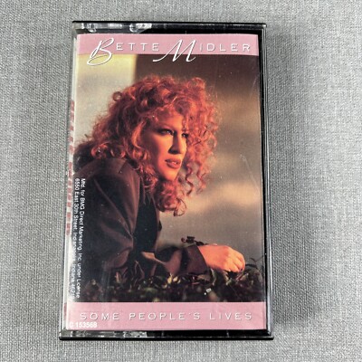 Bette Midler Music Some Peoples Lives 1990 Cassette Tape From A Distance