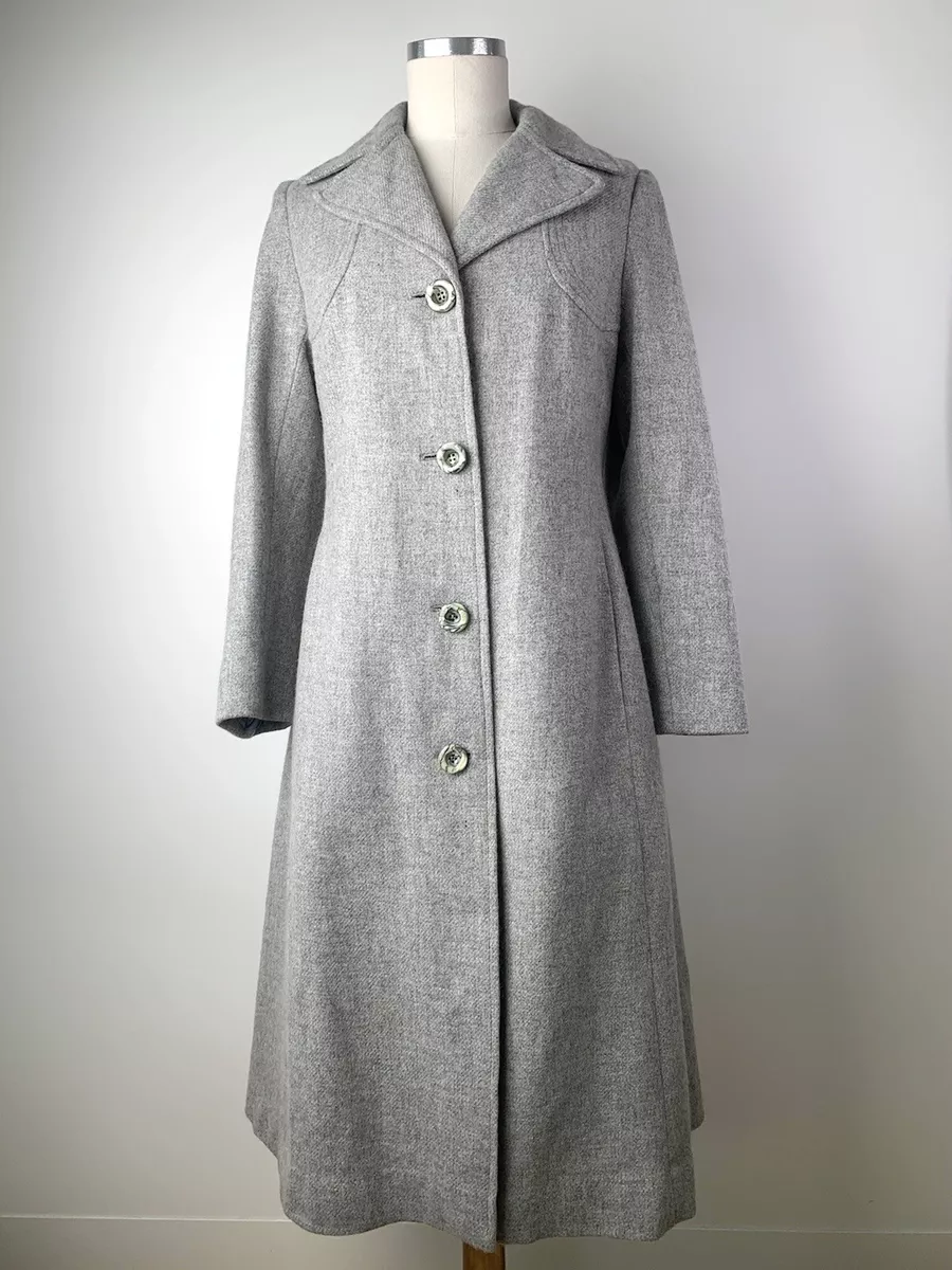 Vintage wool coat womens top