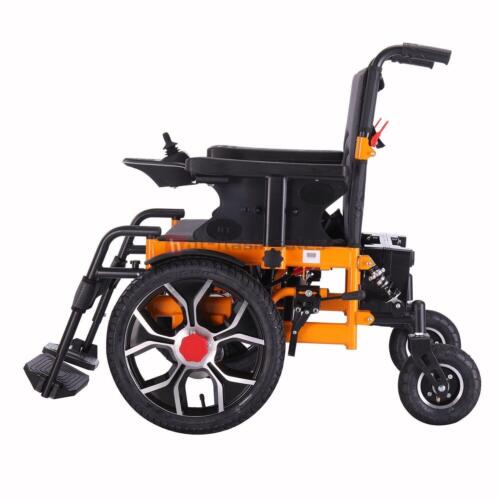 Travel Folding 500W Electric Wheelchair, All Terrain Heavy Duty Power Scooter - Picture 17 of 17