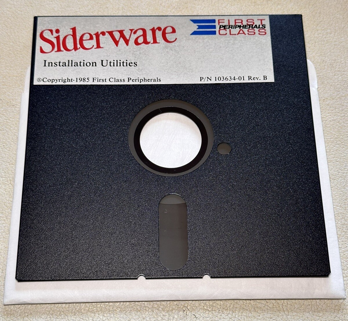 Apple II 5.25” Floppy Disk Siderware Installation Utilities DOS