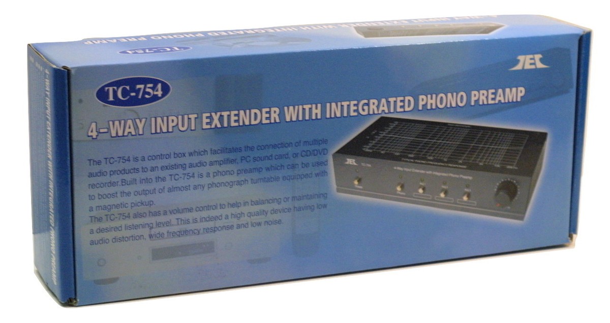 Technolink Three Switchable Aux Input Preamp Technolink TC-754 RIAA Phono Preamp ...