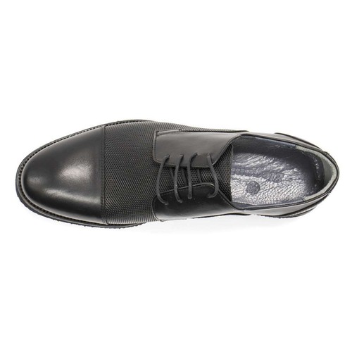Men's Elegante Anthony Cap Toe Leather Oxford Shoes Casual Dress Style - Picture 6 of 17