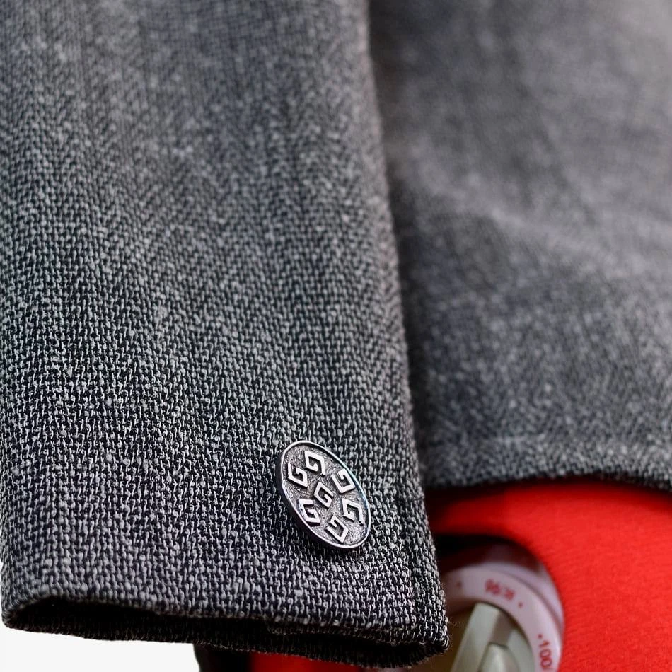 GIVENCHY Women Gray Blazer Size S Womens One Button Formal Jacket NWT 2350$ - Image 4 of 4