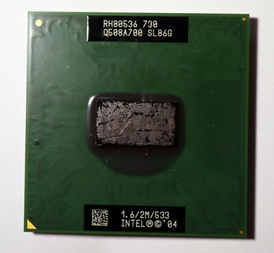 Procesador Laptop Pentium M 1.6ghz Socket Ppga478 Sl86g | Meses sin interés