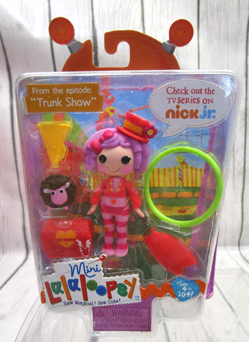 Lalaloopsy Mini Pillow Featherbed Doll from "Trunk Show" - Brand NEW NIP 2014