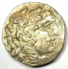 Greek Odessos Alexander AR Tetradrachm Odessus Silver Coin 125-70 BC - VF / XF