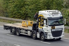 Truck Photo 12x8 - DAF CF - Roger Bullivant - FD66 VKN
