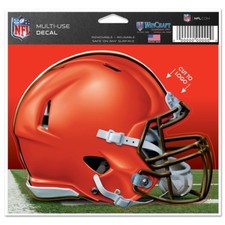 Cleveland Browns Wincraft NFL Helmet 4.5" x 5.75" Multi Use Decal FREE SHIP 