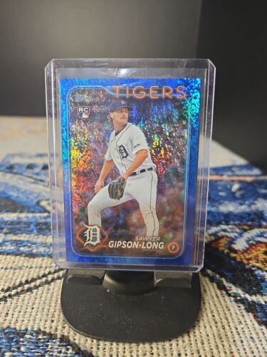 2024 Topps Series 2 - Blue Foil #616 Sawyer Gipson-Long /999 (RC)