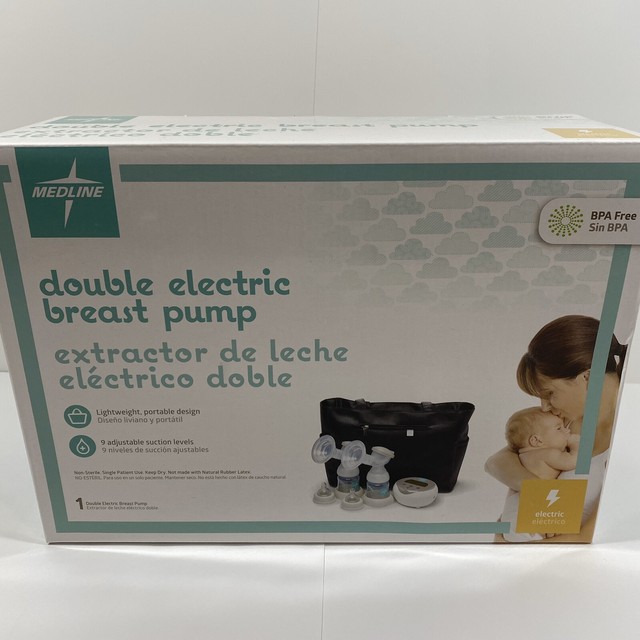 Medline Double Electric Breast Pump NIB NEVER OPENED STILL SEALED eBay