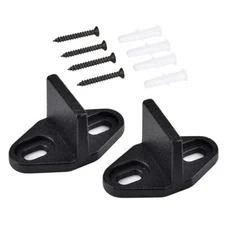 Barn Door Floor Guide, 2 Pack Sliding Door Bottom Guide Floor Mount, Simple Desi